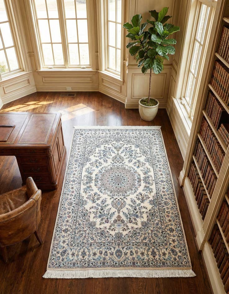 Detail image of 5' 1 x 7' 5 Nain Rug