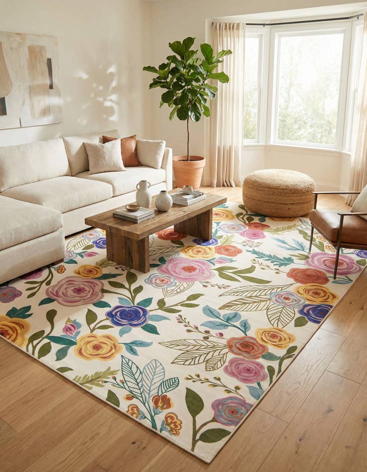 Detail image of 10' x 13' Blossom Rug