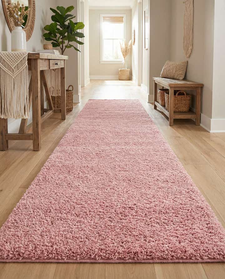 2' 7 x 13' Zermatt Shag Runner Rug