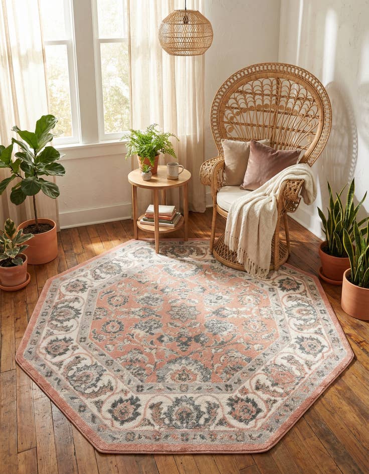 Detail image of 7' x 7' Aurelia Octagon Rug