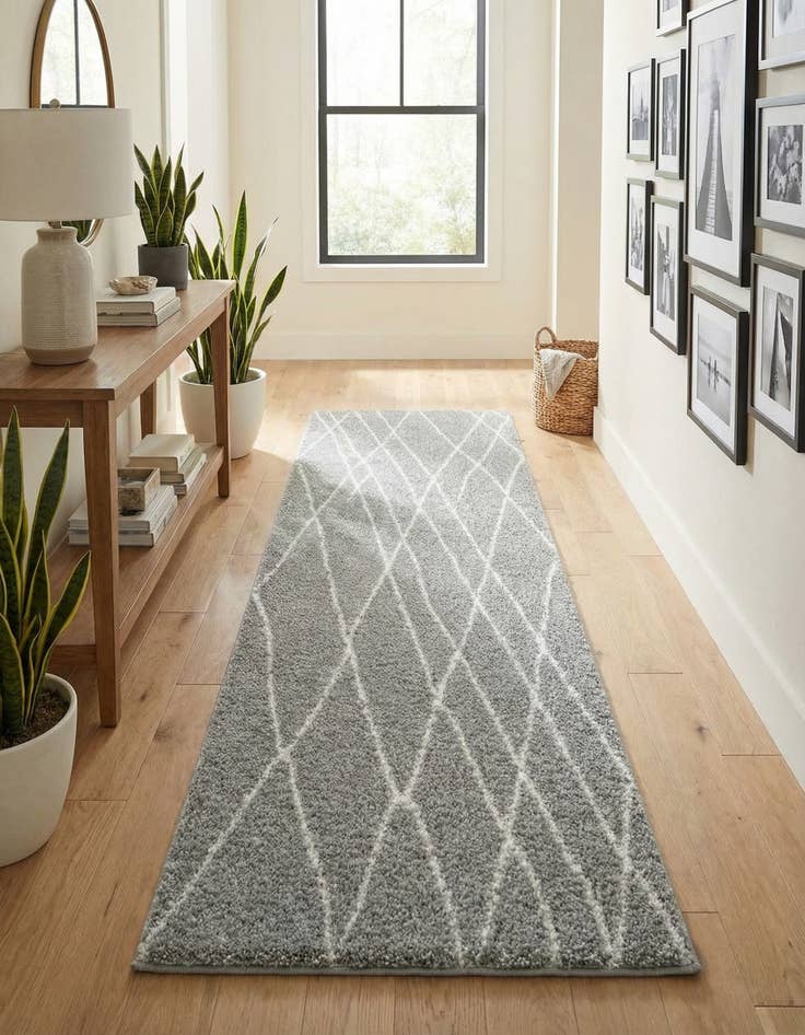 Detail image of 2' 7 x 10' Soft Touch Shag Runner Rug