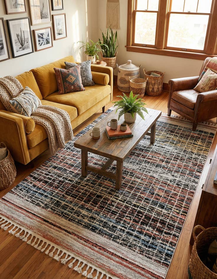 Detail image of 5' 3 x 8' Aramis Rug