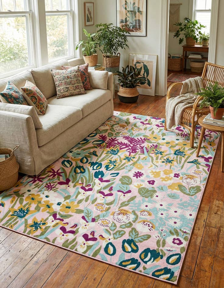Detail image of  9' x 12' Bloom Rug