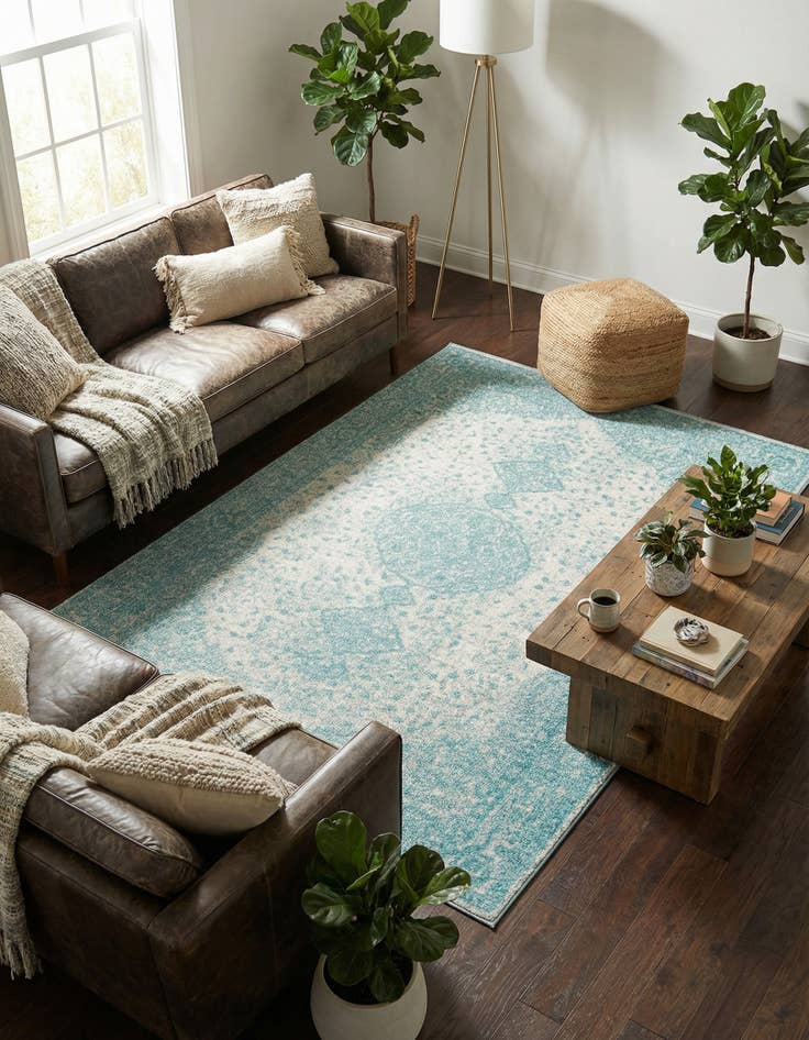 Detail image of  5' 3 x 8' Dover Rug