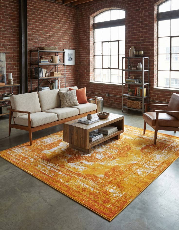 Detail image of 7' 10 x 7' 10 Monte Carlo Square Rug