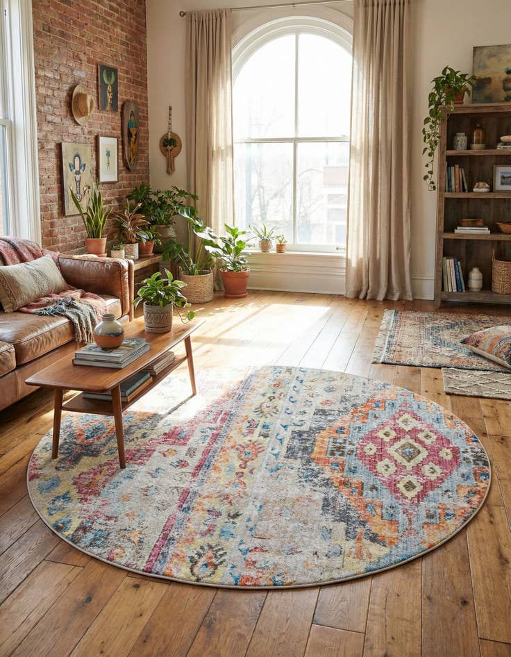 Detail image of 8' x 8' Vega Round Rug