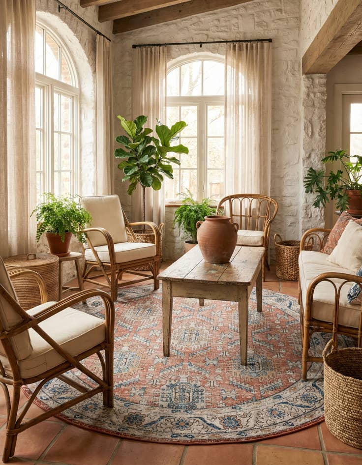 Detail image of 10' x 10' Nyla Round Rug