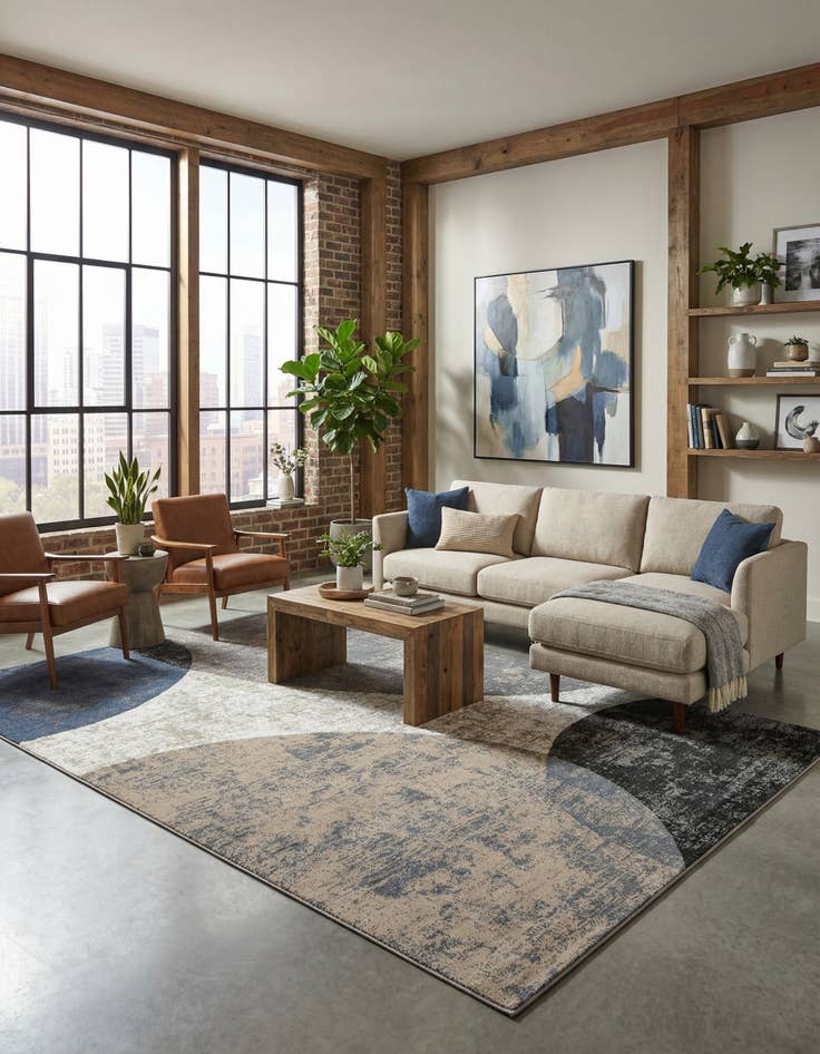 Detail image of 10' x 13' Oslo Rug