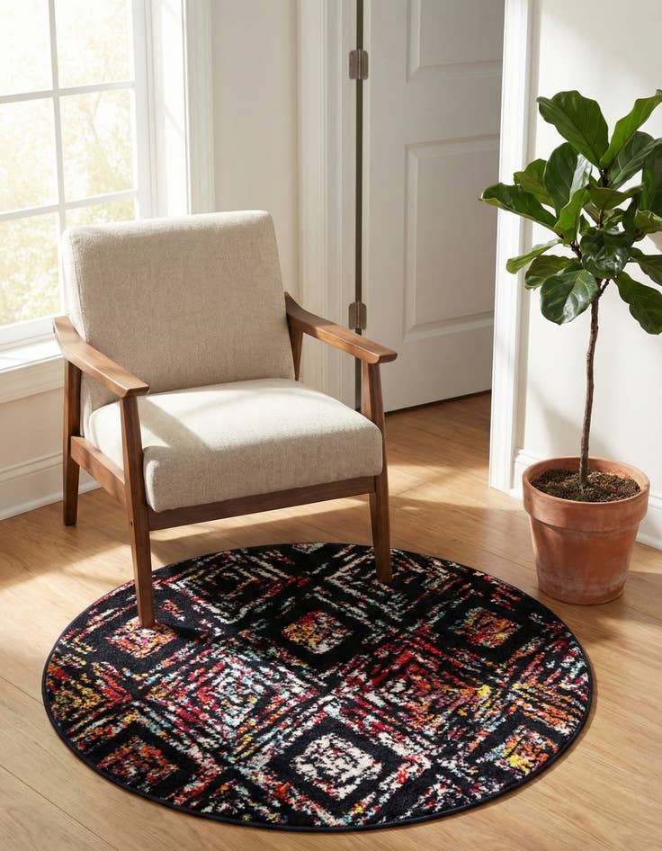 Detail image of 3' x 3' Madeline Round Rug