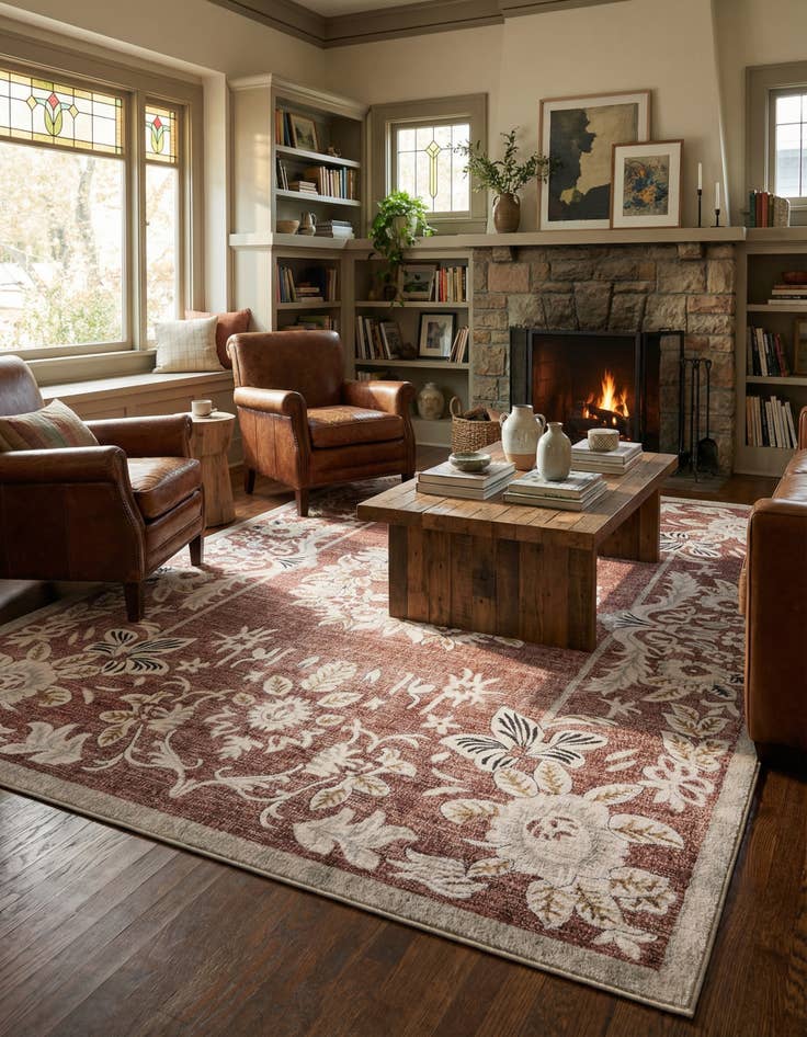 Detail image of 10' x 13' Eco Traditional Rug