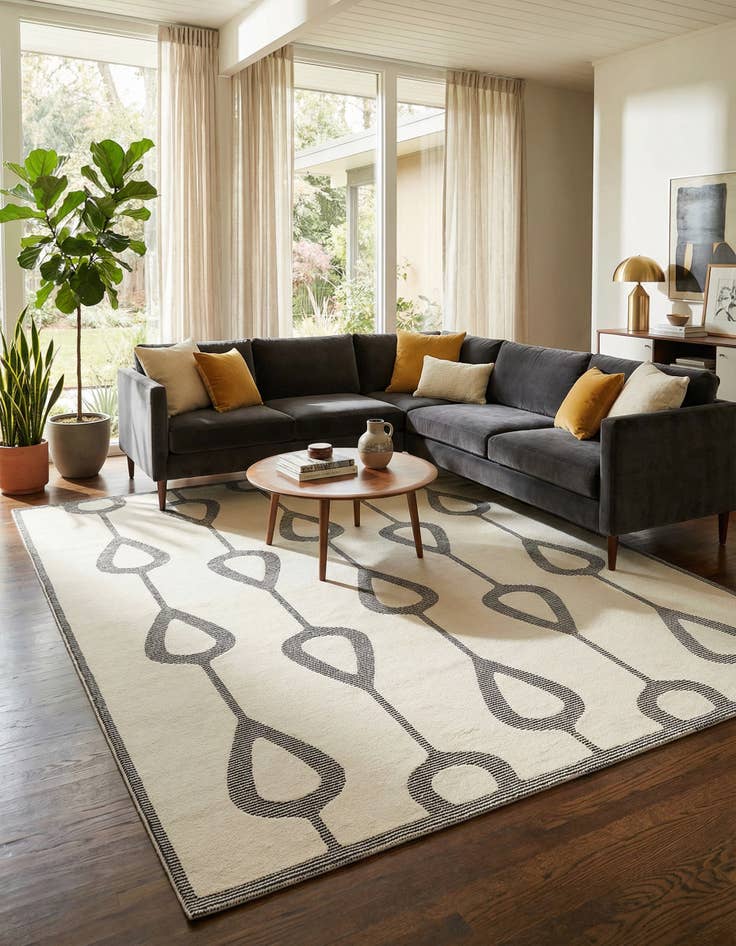 Detail image of  10' x 13' Prismatic Rug