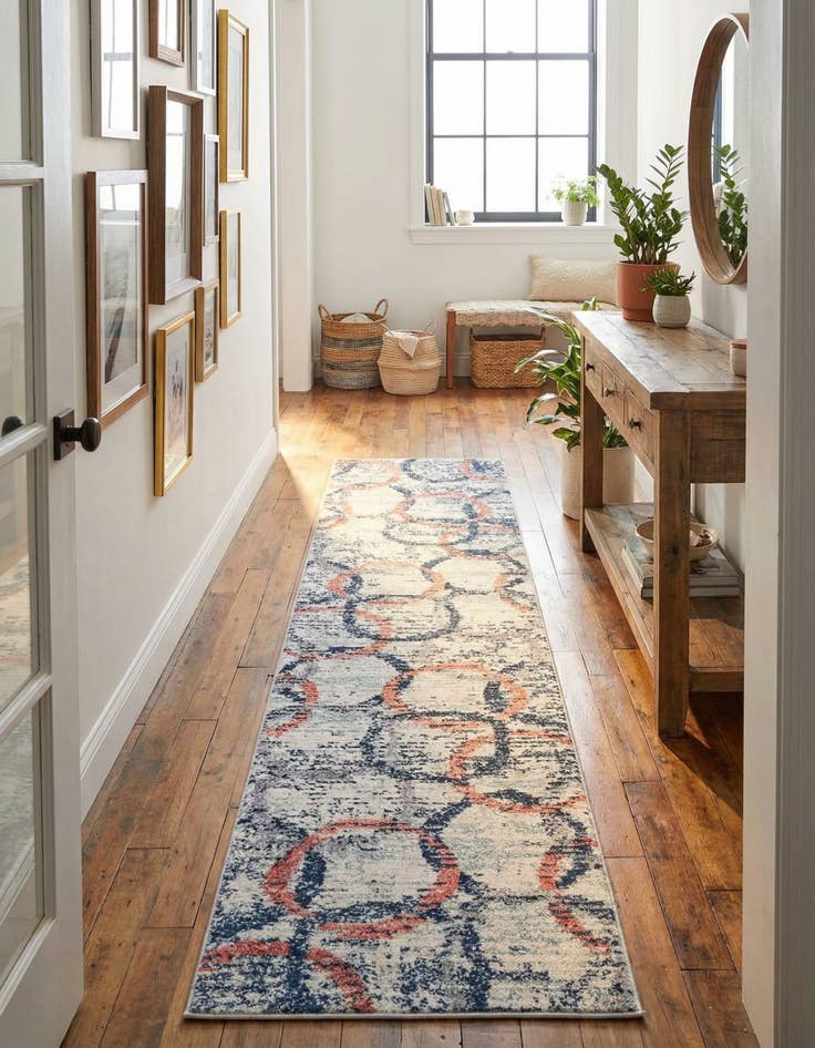 Detail image of 2' 7 x 12' Tucson Runner Rug