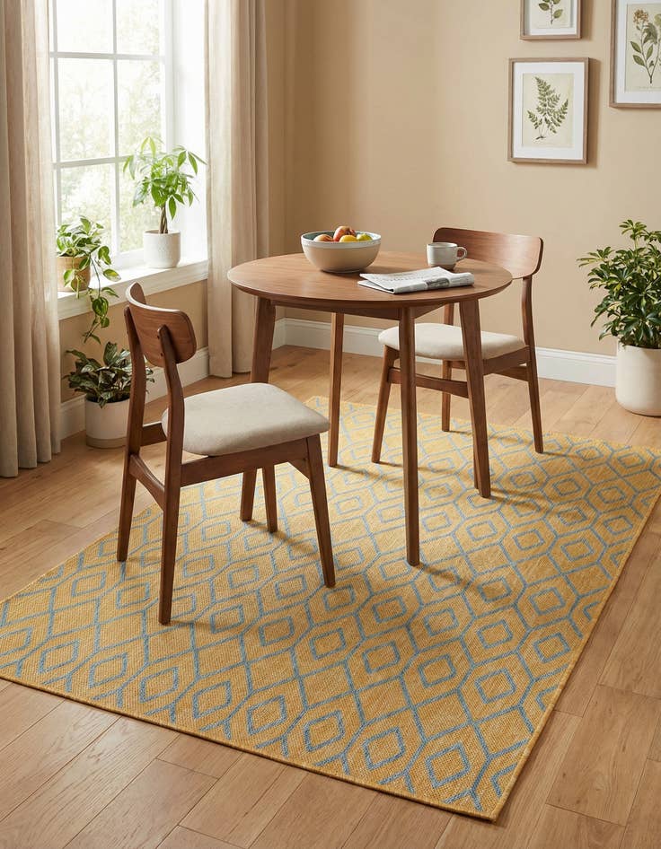 Detail image of 4' x 6' Easy-Clean Jill Zarin Turks and Caicos Indoor / Outdoor Rug