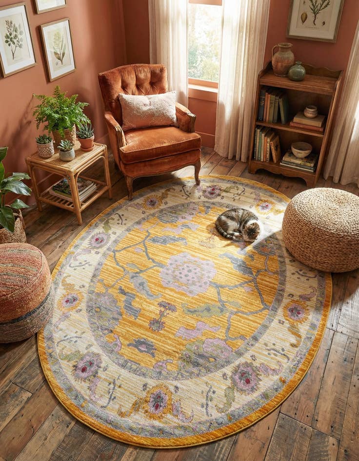 Detail image of 8' 2 x 10' Paragon Oval Rug