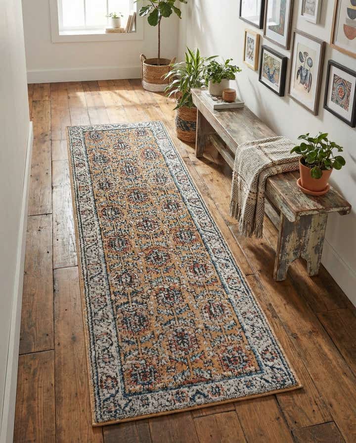 60cm x 185cm Nyla Läufer Teppich