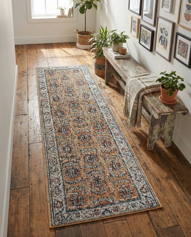 Detailansicht von 60cm x 185cm Nyla Läufer Teppich