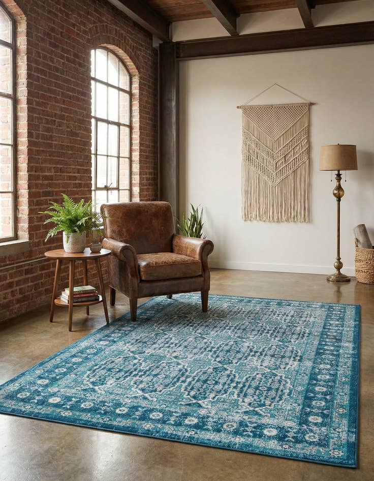 Detail image of 5' 3 x 8' Lucerne Rug