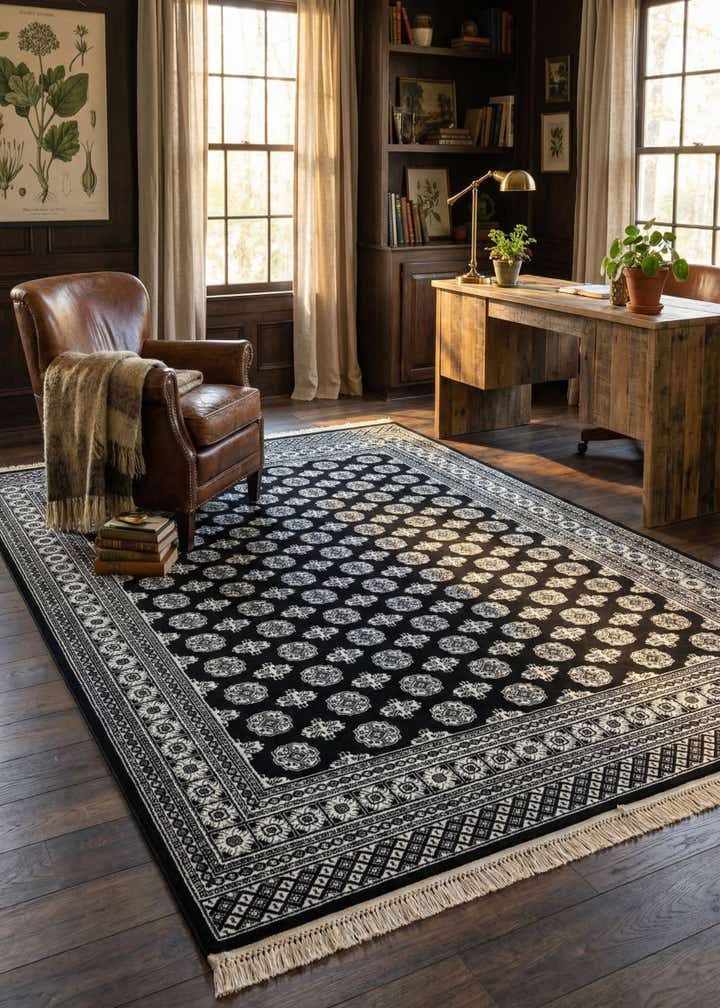 9' x 12' Bokhara Rug