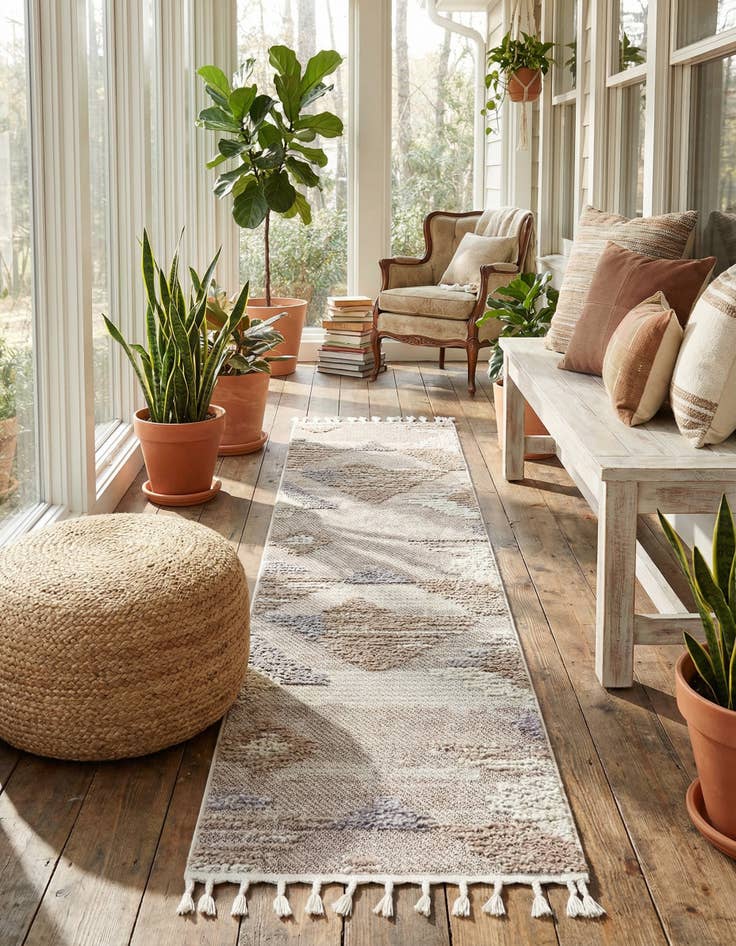 Detail image of 2' x 8' Cherokee Runner Rug