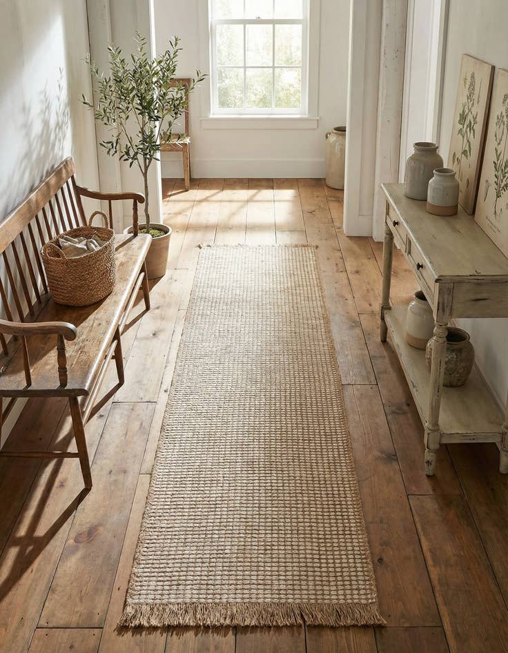 Detail image of 2' x 8' Cottage Farm Runner Rug