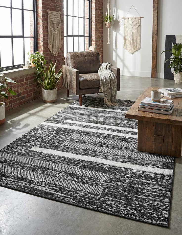 Detail image of  5' 3 x 8' Abbey Rug