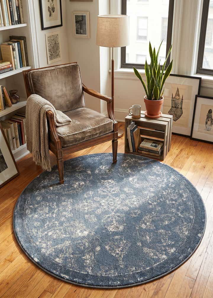 4' 1 x 4' 1 Oregon Round Rug