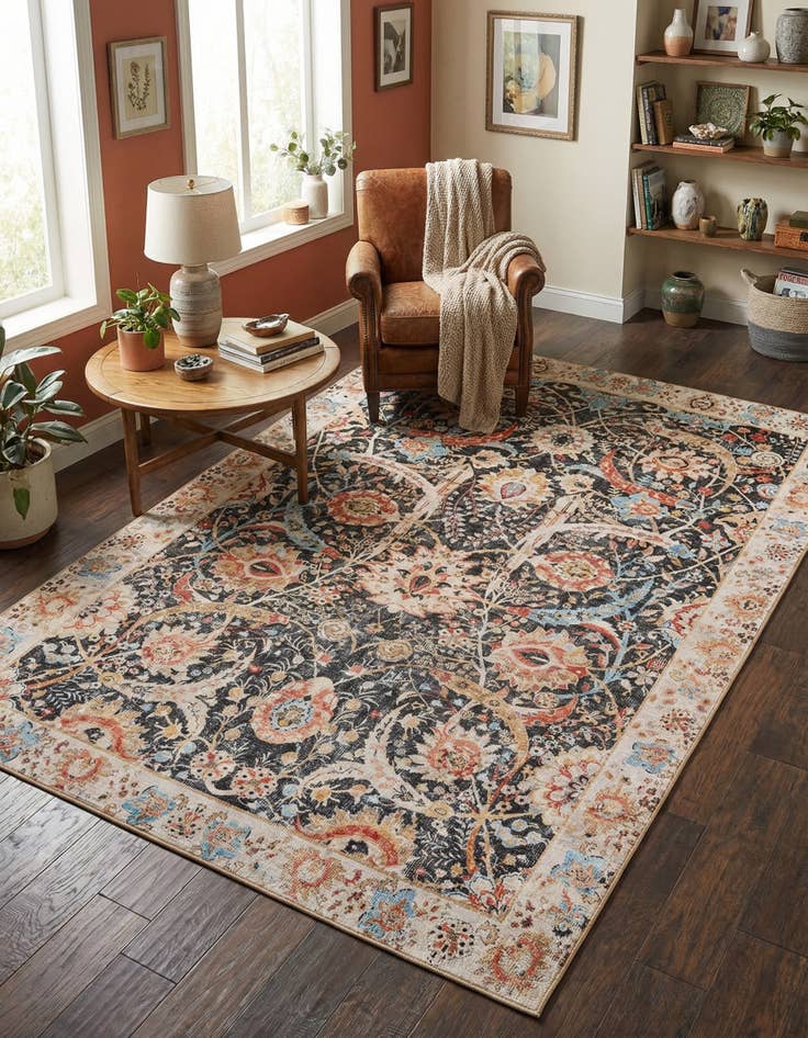 Detail image of 6' 1 x 9' Timeless Rug