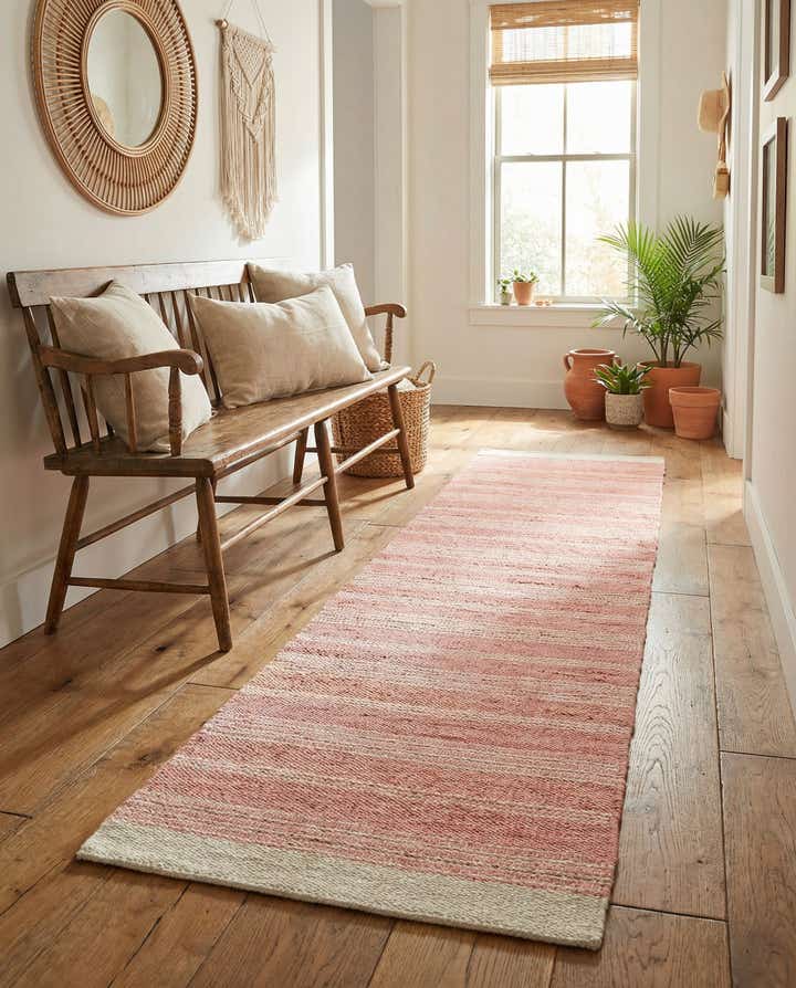 2' 7 x 12' Hand Woven Lariat Runner Rug