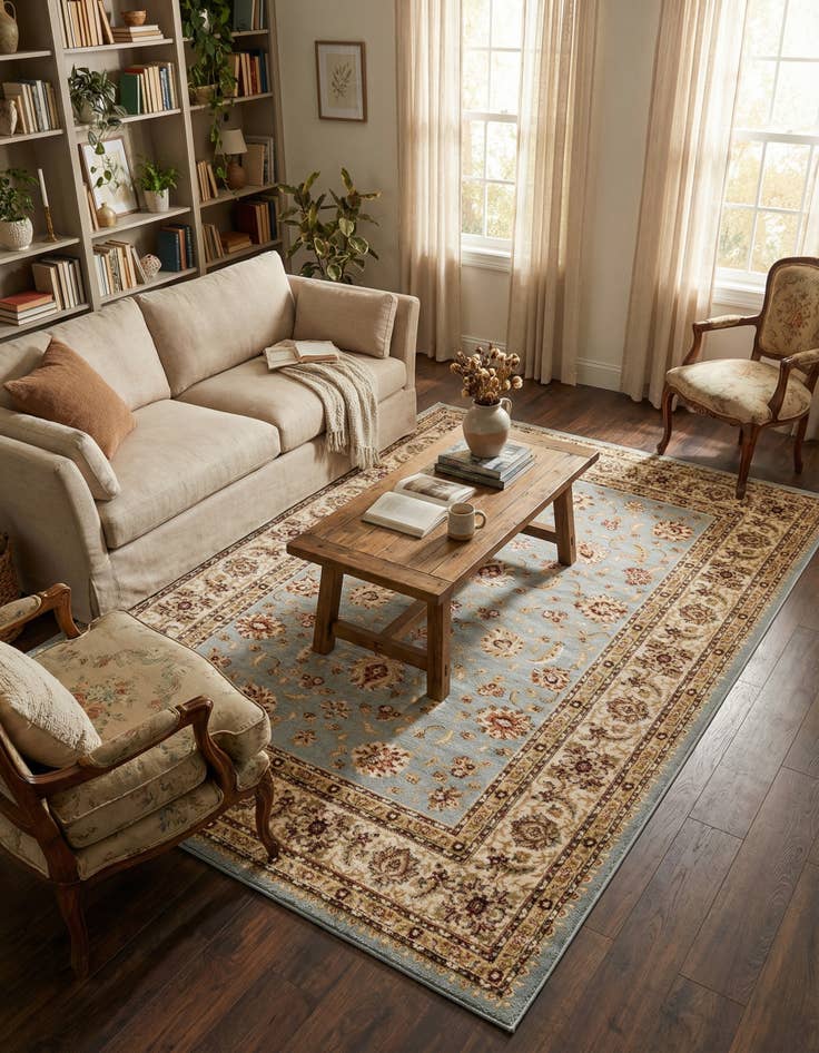 Detail image of 7' x 10' Classic Agra Rug