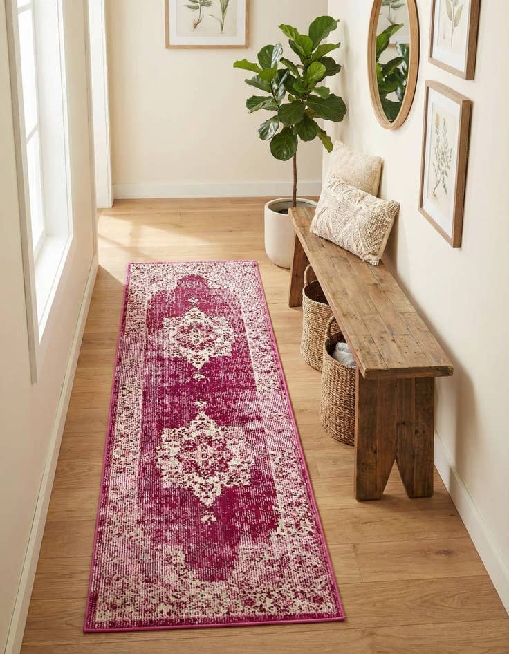 Detail image of 2' 2 x 6' Amulet Runner Rug