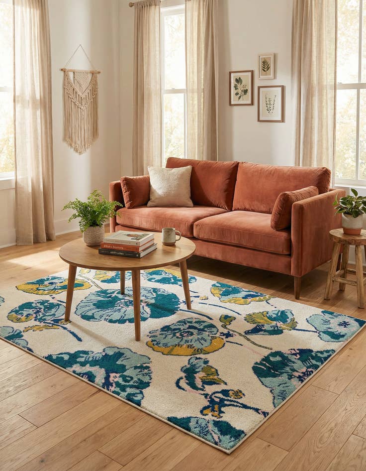 Detail image of 4' x 6' Bloom Rug