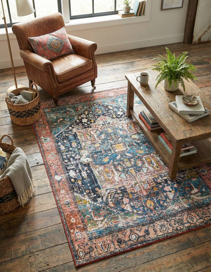 Detail image of 5' 3 x 7' 9 Medina Rug