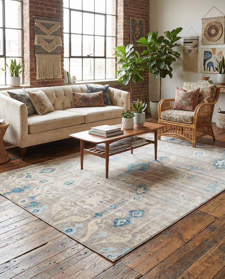 Detail image of 5' x 8' Victoria Rug