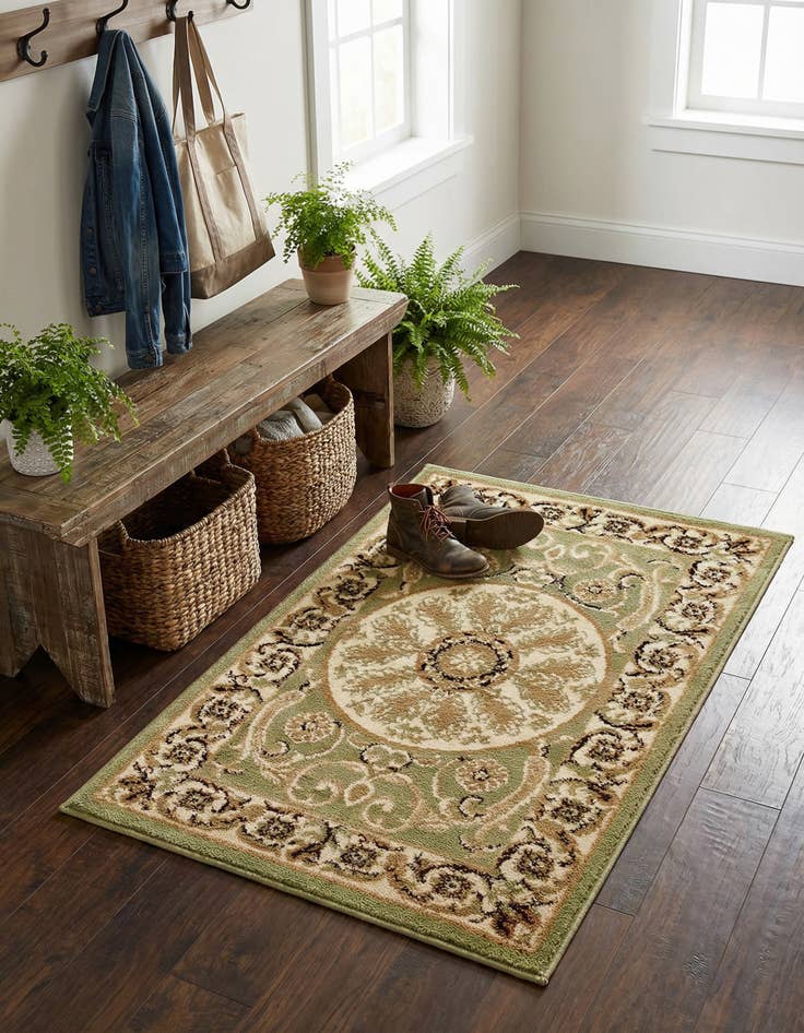 Detail image of 2' x 3' Classic Aubusson Rug