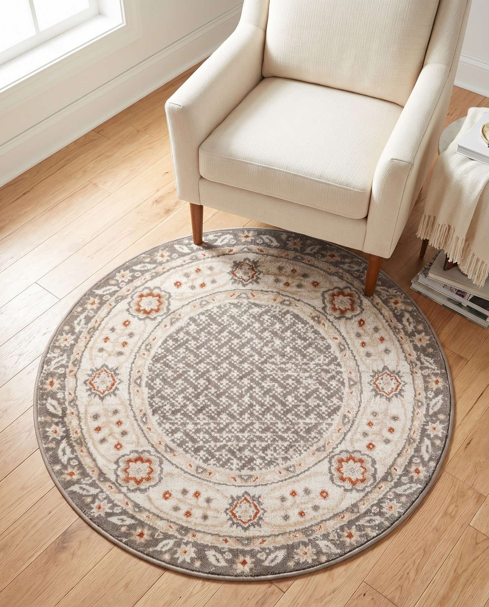 3' x 3' Charlotte Round Rug