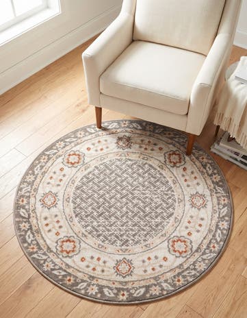 3' x 3' Charlotte Round Rug