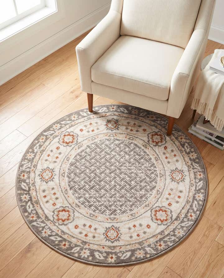 3' x 3' Charlotte Round Rug