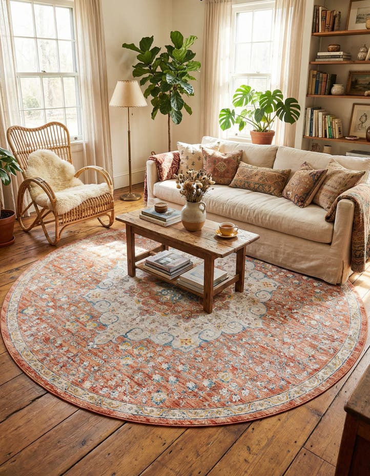 10' 2 x 10' 2 Newport Round Rug