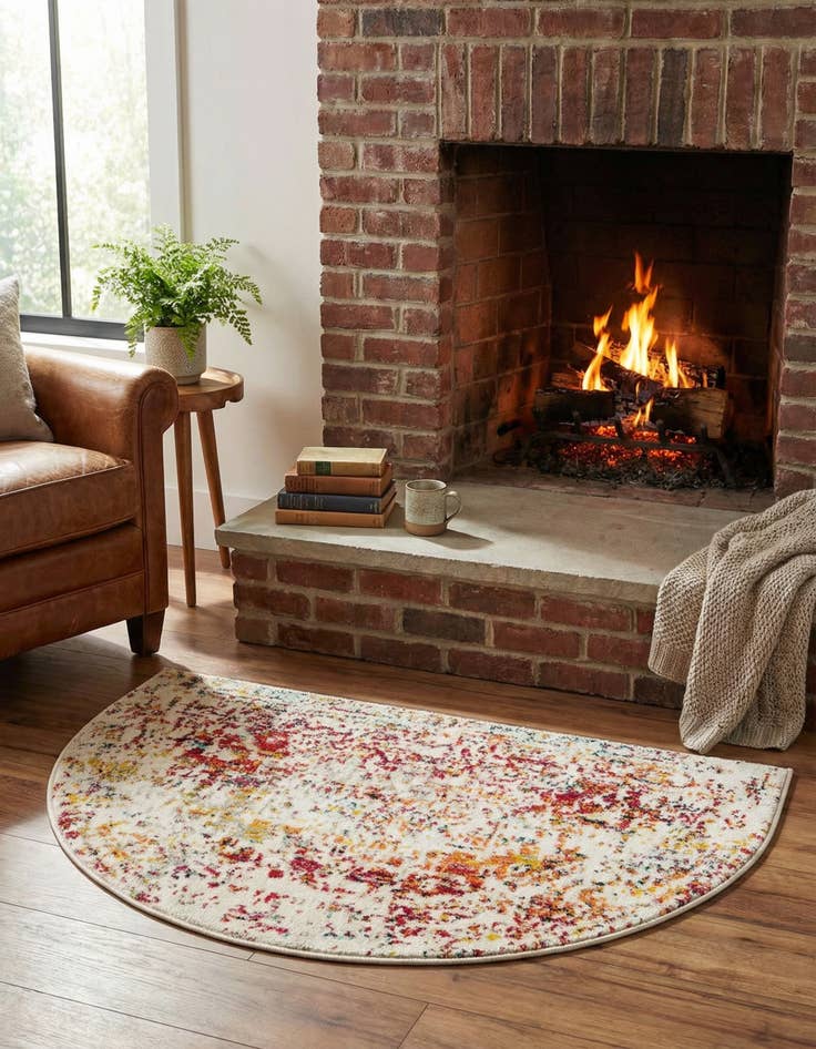 Detail image of 2' 7 x 4' Arlington Hearth Rug