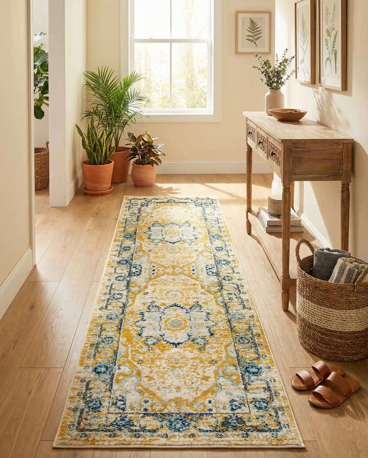 2' 7 x 10' Madeline Vintage Runner Rug