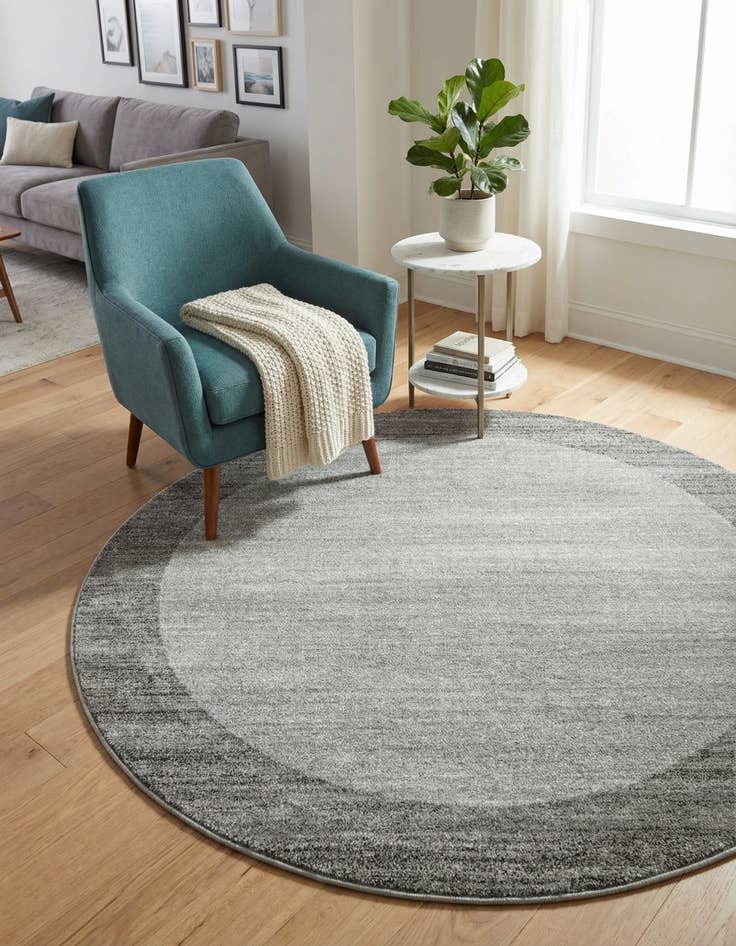 Detail image of 6' x 6' Angelica Round Rug