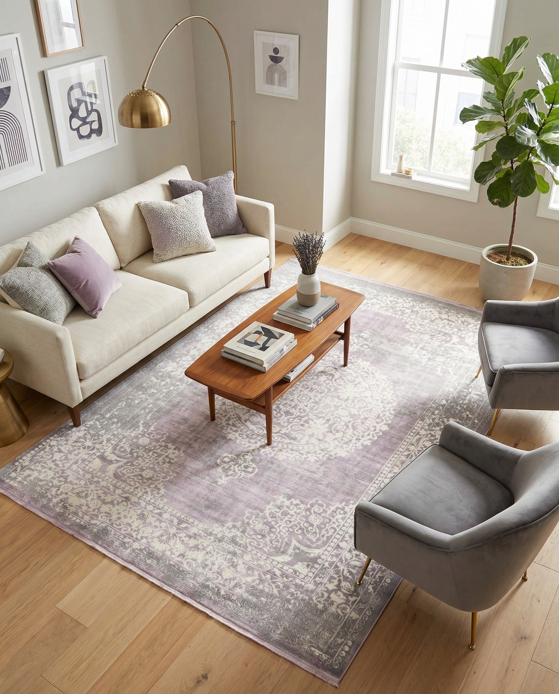 8' x 11' 4 New Vintage Rug