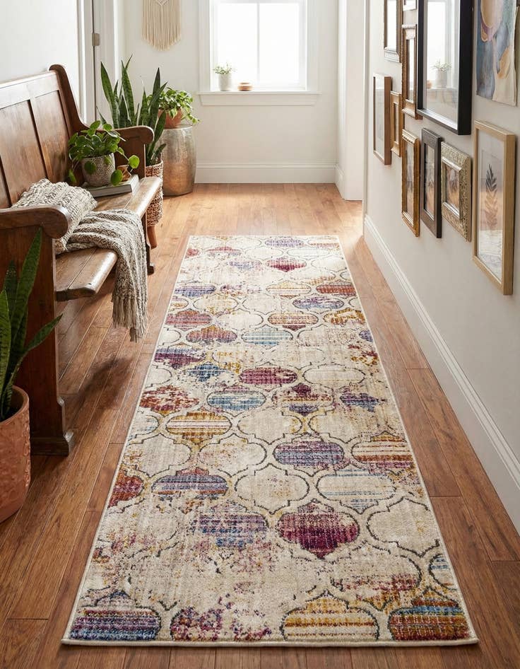 Detail image of 2' x 6' Deepa Runner Rug