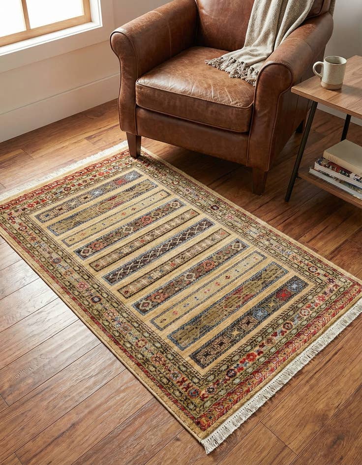 Detail image of 3' x 5' 3 Kashkuli Gabbeh Rug