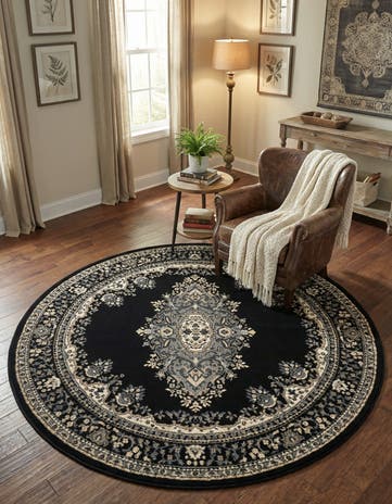 5' 3 x 5' 3 Amaya Round Rug