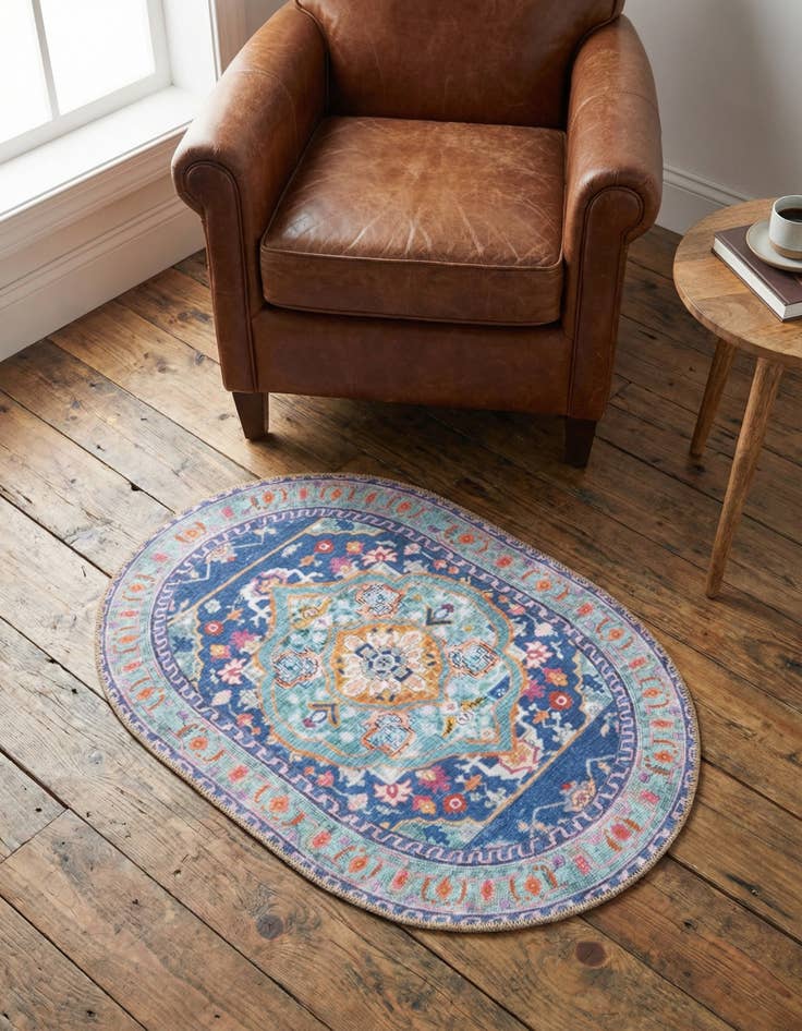 Detail image of 2' x 3' Timeless Oval Rug