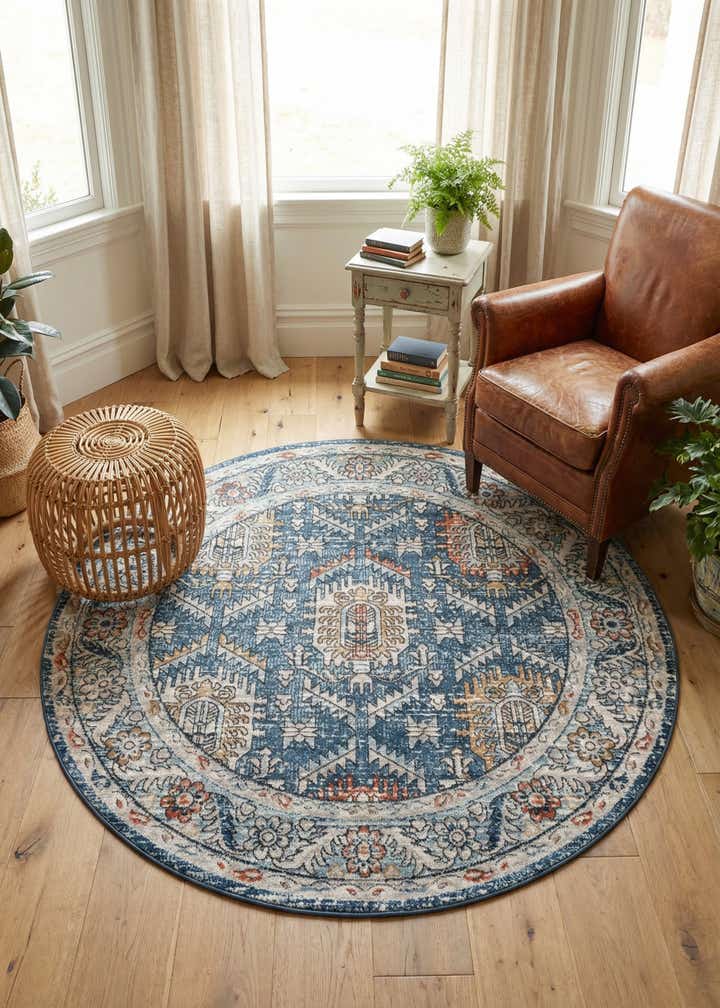 6' x 6' Nyla Round Rug
