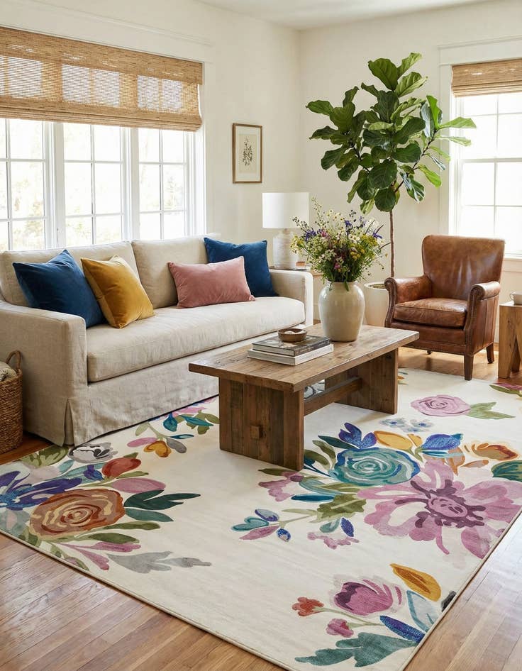 Detail image of 10' x 13' 1 Blossom Rug