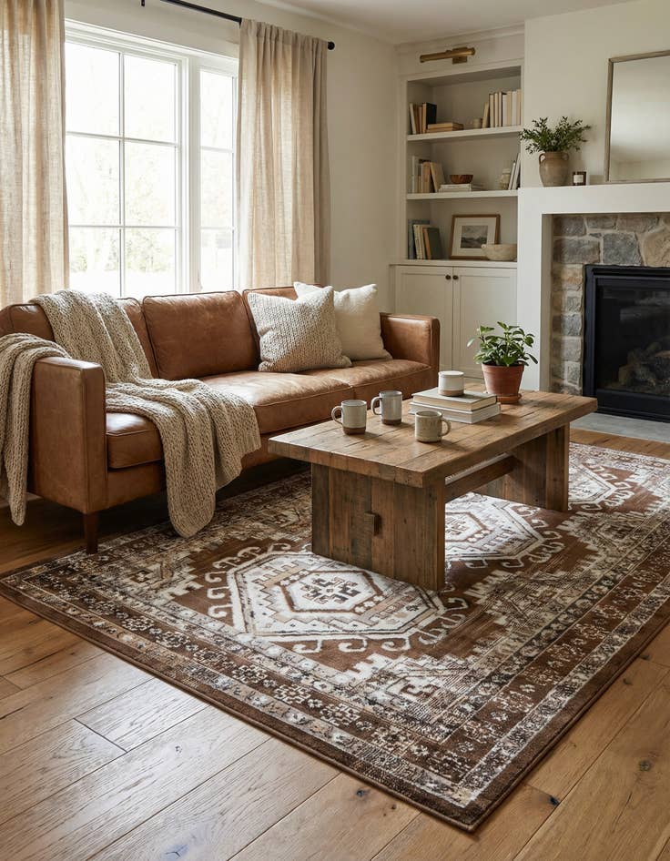 Detail image of 5' 3 x 8' Charlotte Rug