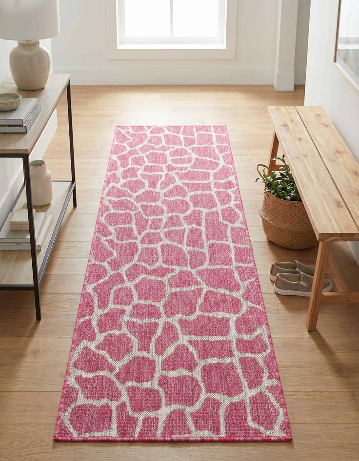 Detail image of 2' x 6' Washable Safari Indoor / Outdoor Runner Rug